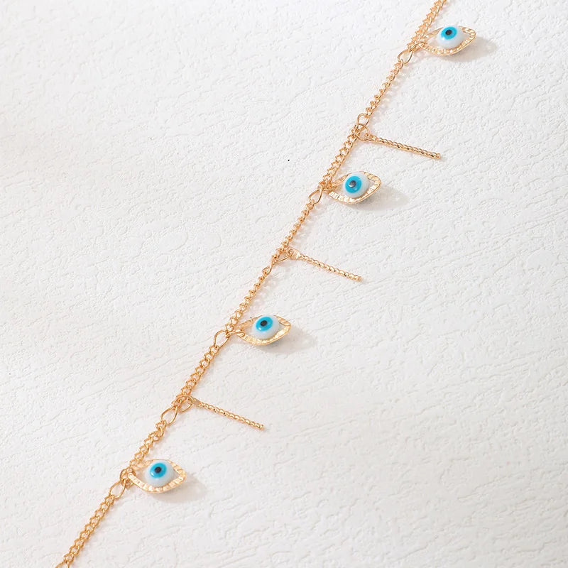 Blue Eye Charm Necklace